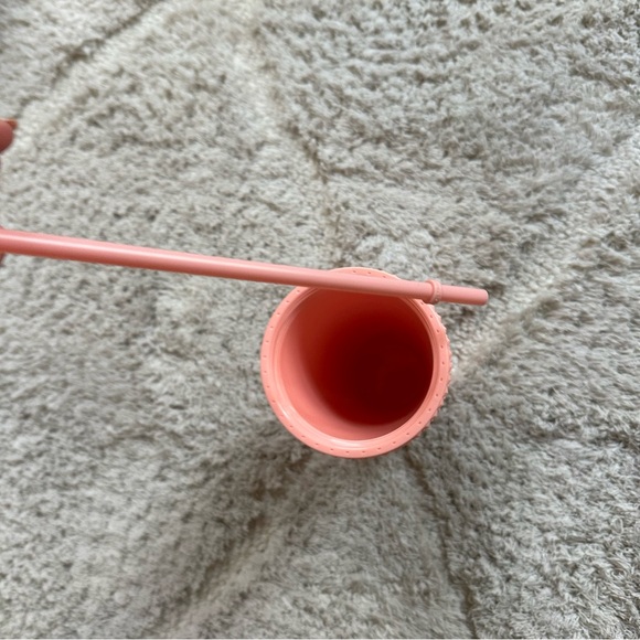 Starbucks Matte Pink Studded Tumbler Blush Textured with Straw - Picture 10 of 10